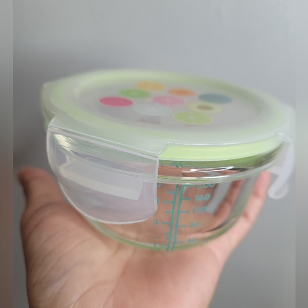 Sage Spoonfuls Glass Baby Food Containers with Lids, 4 Pack, 7 oz Baby Food Jars - Picture 6 of 10